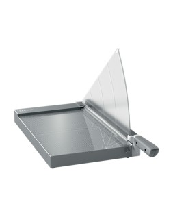 Cizalla de palanca leitz precision office pro a4+ base cristal longitud corte 381 mm capacidad de corte 25 hojas