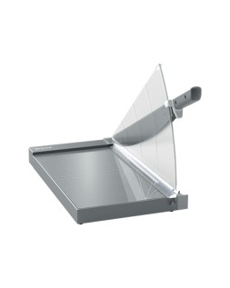 Cizalla de palanca leitz precision office pro a3 base cristal longitud corte 457 mm capacidad de corte 25 hojas