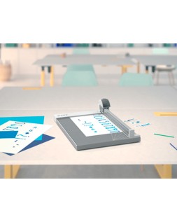 Cizalla de rodillo leitz precision office a4+ base madera plastificada longitud corte 381 mm capacidad de