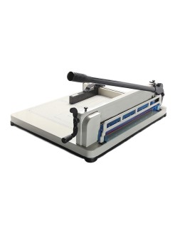 Guillotina q-connect kf14297 manual profesional largo del corte 430 mm capacidad 400 hojas