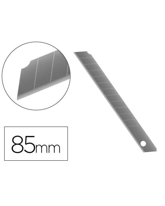 Repuesto cuter q-connect estrecho para modelos kf10631/kf00234/kf10940/kf10938/kf10934 cuchilla 9 mm blister 10 und