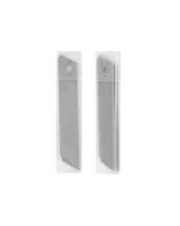 Repuesto cuter q-connect ancho para modelos kf10632/kf10635/kf10937/kf10634 cuchilla 18 mm blister 12 unidades