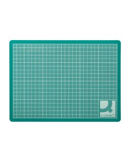Plancha para corte q-connect din a4 3 mm grosor color verde