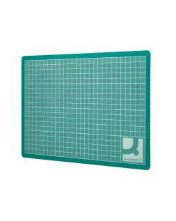 Plancha para corte q-connect din a4 3 mm grosor color verde
