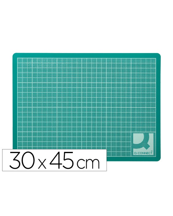 Plancha para corte q-connect din a3 3 mm grosor color verde