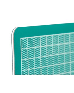 Plancha para corte q-connect din a3 3 mm grosor color verde