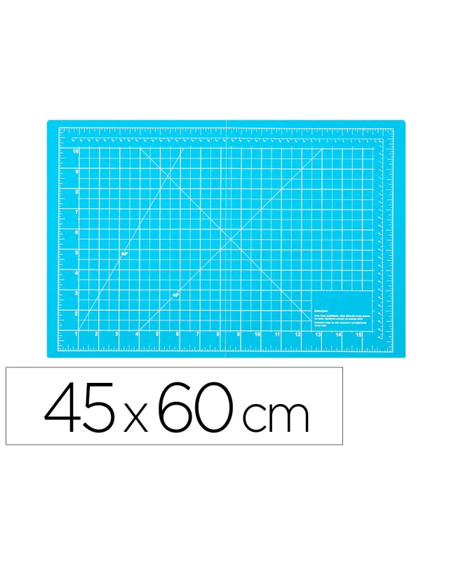 Plancha para corte liderpapel din a2 3mm grosor color azul