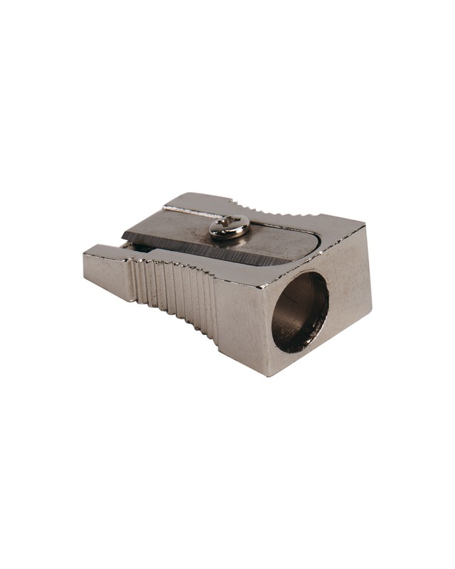 Sacapuntas q-connect metalico 1 uso cuña