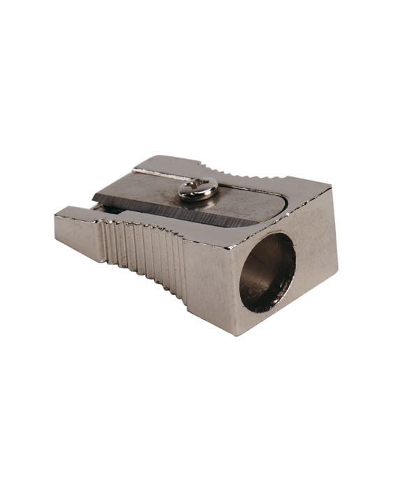 Sacapuntas q-connect metalico 1 uso cuña
