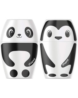 Sacapuntas maped plastico shaker fancy 1 uso con deposito