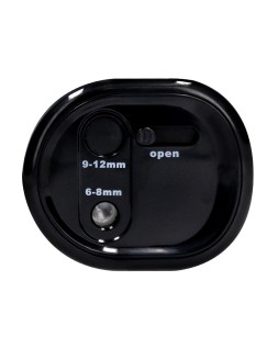 Sacapuntas q-connect kf14568 electrico de sobremesa cable usb/4 pilas aa afila cuchilla diametros de 6 a 12mm dos usos