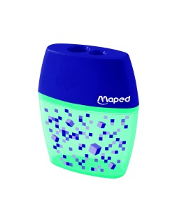 Sacapuntas maped plastico shaker pixel party 2 usos