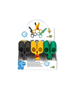 Tijera liderpapel 12cm corta pasta de modelar papel y carton unidad