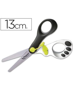 Tijera escolar maped magic up koopy 13cm con resorte para facilitar la accion del corte unidad