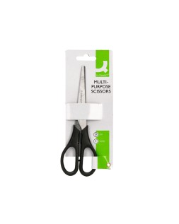 Tijera oficina q-connect inoxidable 7" 17 cm en blister