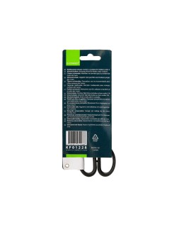 Tijera oficina q-connect inoxidable 7" 17 cm en blister