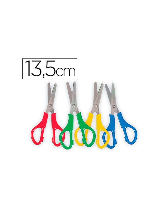 Tijera liderpapel para zurdos 13,5 cm unidad