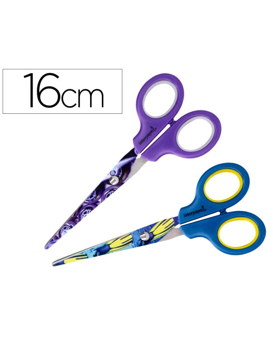Tijera liderpapel x-games 16cm unidad