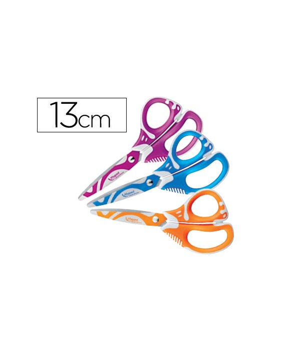 Tijera escolar maped zenoa fit 13 cm