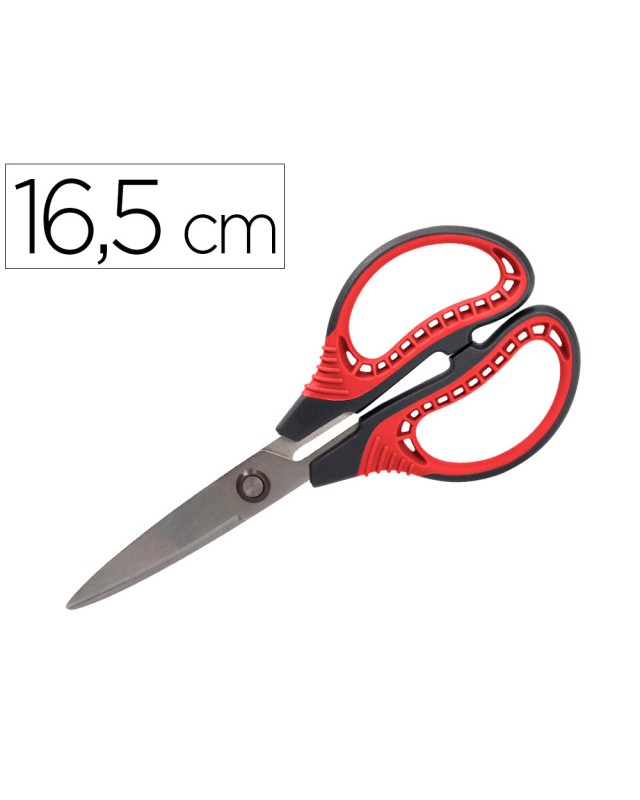 Tijera liderpapel titanio hoja curva 16,5 cm falicilidad corte y durabilidad incluye funda