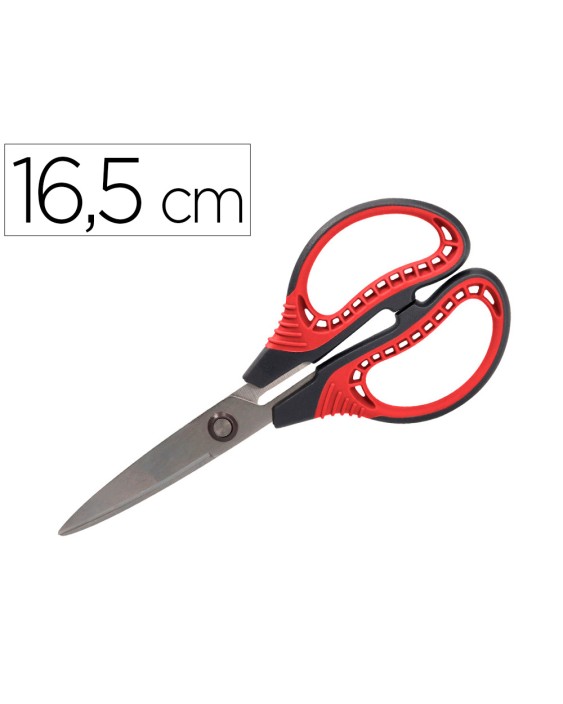 Tijera liderpapel titanio hoja curva 16,5 cm falicilidad corte y durabilidad incluye funda