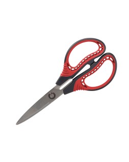 Tijera liderpapel titanio hoja curva 16,5 cm falicilidad corte y durabilidad incluye funda