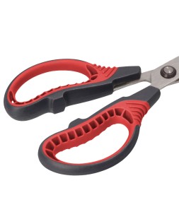 Tijera liderpapel titanio hoja curva 16,5 cm falicilidad corte y durabilidad incluye funda