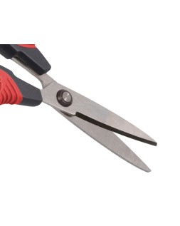 Tijera liderpapel titanio hoja curva 16,5 cm falicilidad corte y durabilidad incluye funda