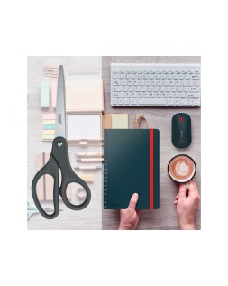 Tijera oficina leitz 20,5 cm titanio color gris oscuro