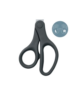 Tijera oficina leitz 20,5 cm titanio color gris oscuro