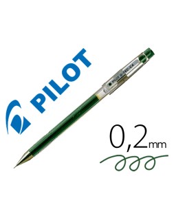 Boligrafo pilot punta aguja g-tec-c4 verde