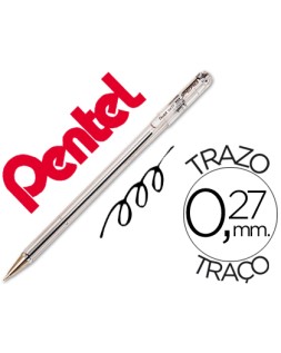 Boligrafo pentel bk-77 a negro