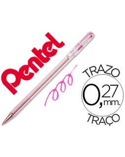 Boligrafo pentel bk-77 p rosa