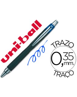 Boligrafo uni-ball jetstream sxn-210 retractil tinta hibrida color azul