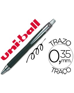 Boligrafo uni-ball jetstream sxn-210 retractil tinta hibrida color negro