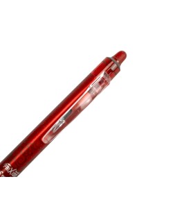 Boligrafo pilot frixion clicker borrable 0,7 mm color rojo