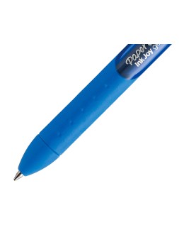 Boligrafo paper mate inkjoy retractil gel pen 0,7mm azul punta de bola trazo 0.35mm