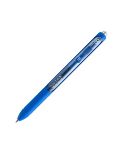 Boligrafo paper mate inkjoy retractil gel pen 0,7mm azul punta de bola trazo 0.35mm
