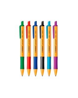 Boligrafo stabilo pointball 0,5 mm negro