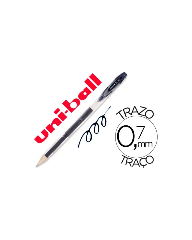 Boligrafo uni-ball roller um-120 signo 0,7 mm tinta gel color negro