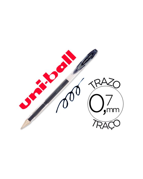 Boligrafo uni-ball roller um-120 signo 0,7 mm tinta gel color negro