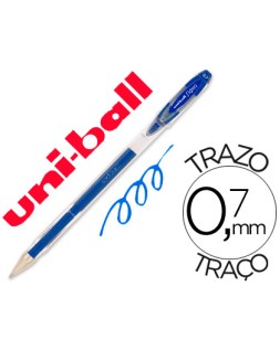 Boligrafo uni-ball roller um-120 signo 0,7 mm tinta gel color azul