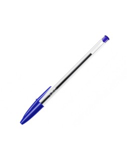 Boligrafo bic cristal original tinta azul unidad