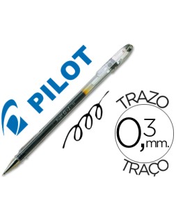 Boligrafo pilot g-1 negro tinta gel
