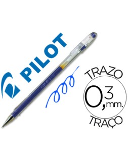 Boligrafo pilot g-1 azul tinta gel