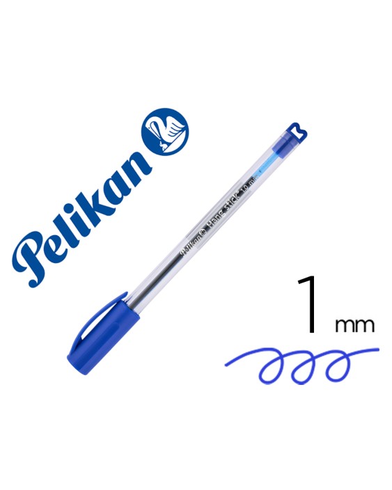 Boligrafo pelikan hang stick azul