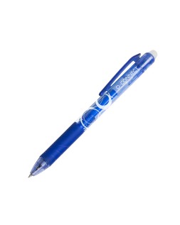Boligrafo q-connect retractil borrable 0,7 mm color azul