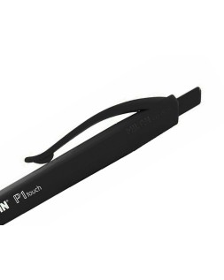 Boligrafo milan p1 retractil 1 mm touch negro