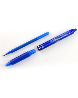Boligrafo pilot frixion clicker borrable 0,7 mm punta media azul en blister
