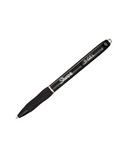 Boligrafo sharpie retractil tinta gel punta 0,7 mm color negro